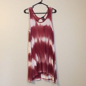 Rue 21. Subtle High-Low Dress. Small Back Cutout